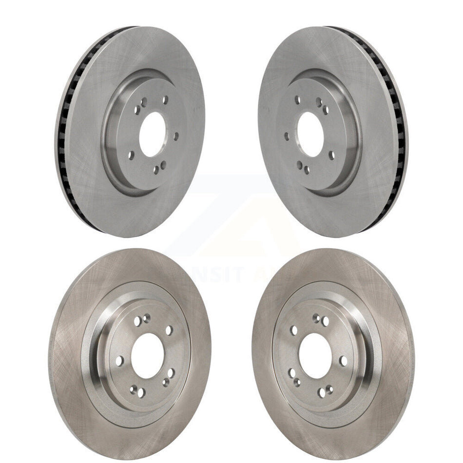 Front Rear Disc Brake Rotors Kit For Hyundai Ioniq 5 Kia EV6 6 K8-102536