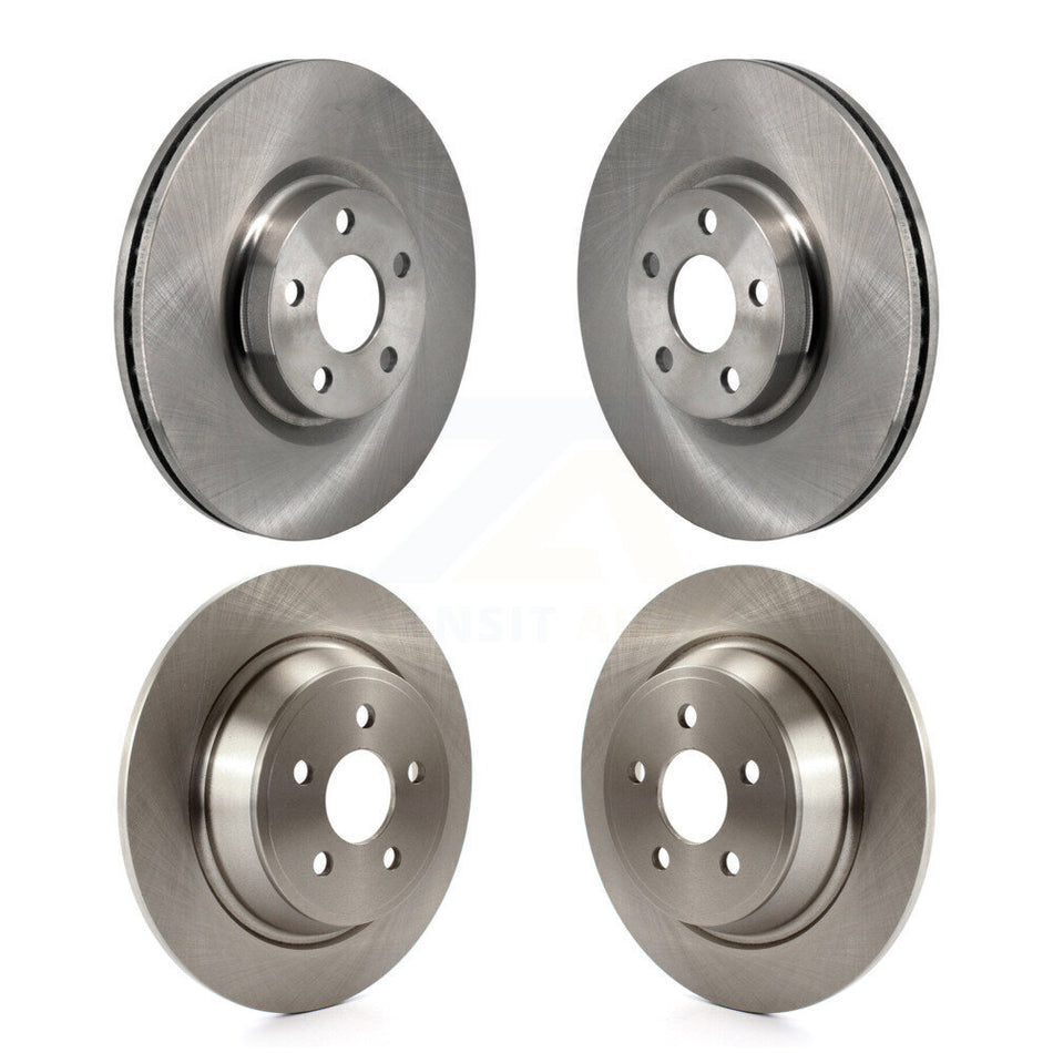Front Rear Disc Brake Rotors Kit For 2017-2020 Lincoln MKZ 2.0L K8-102537