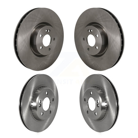 Front Rear Disc Brake Rotors Kit For Mercedes-Benz E300 E350 K8-102541