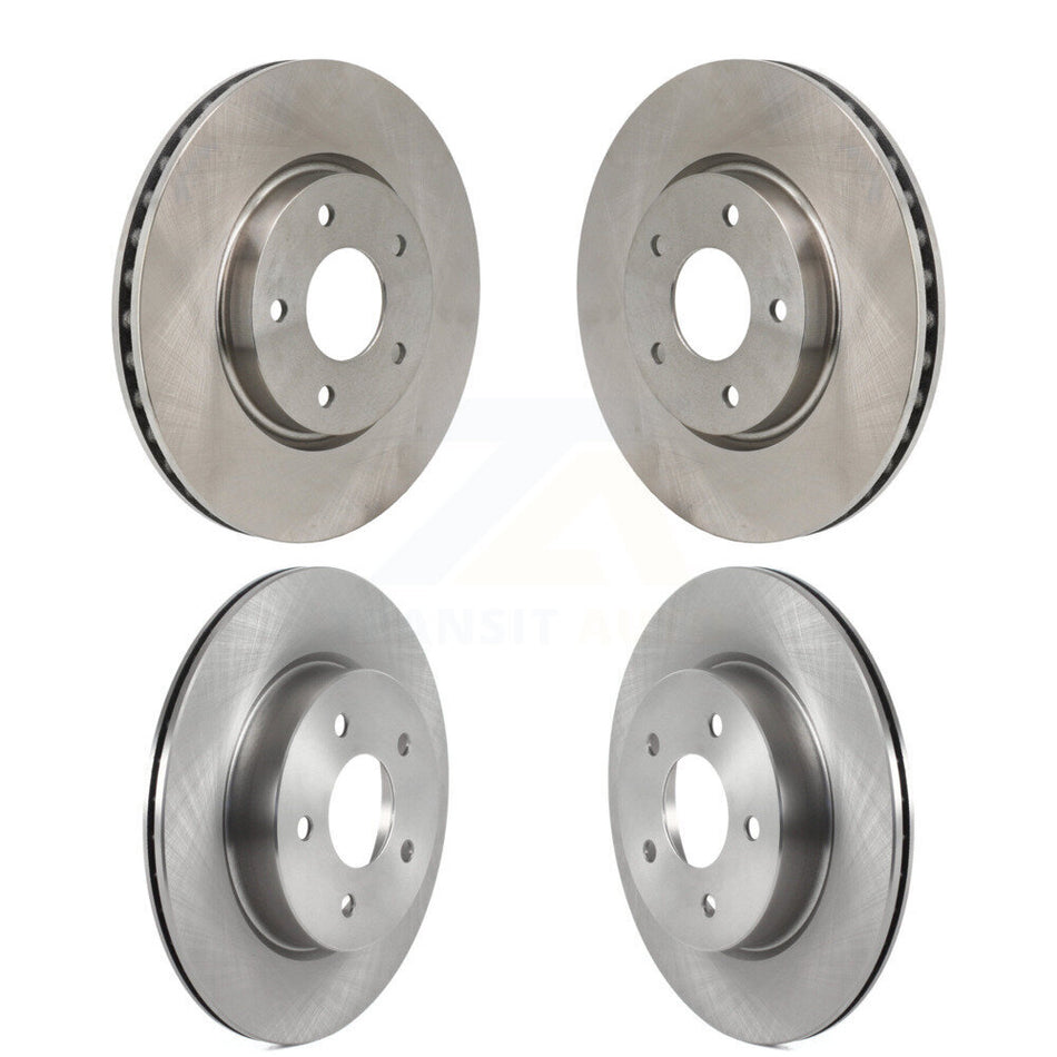 Front Rear Disc Brake Rotors Kit For Nissan Rogue K8-102543
