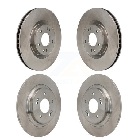Front Rear Disc Brake Rotors Kit For Hyundai Santa Fe Kia Sorento GAS engine K8-102545