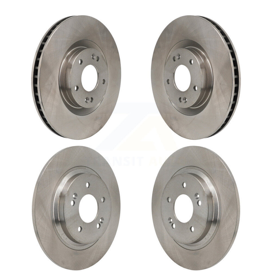 Front Rear Disc Brake Rotors Kit For Hyundai Santa Fe Kia Sorento GAS engine K8-102545
