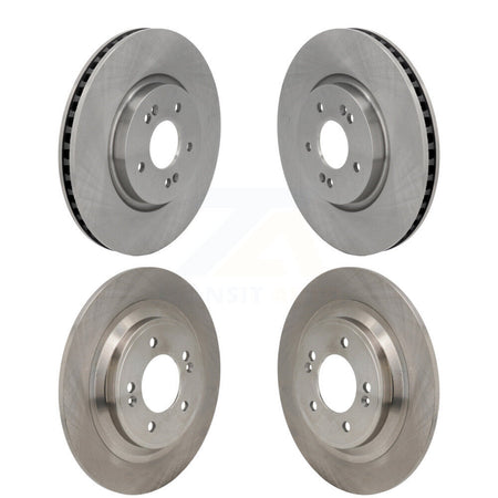 Front Rear Disc Brake Rotors Kit For Hyundai Tucson Kia Sportage K8-102548