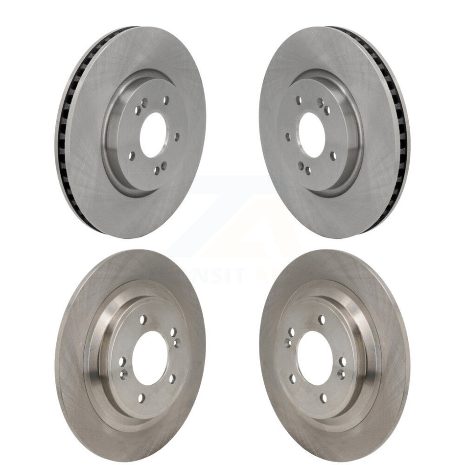 Front Rear Disc Brake Rotors Kit For Hyundai Tucson Kia Sportage K8-102548