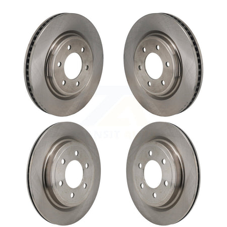 Front Rear Disc Brake Rotors Kit For Ford F-150 Expedition Lincoln Navigator K8-102552