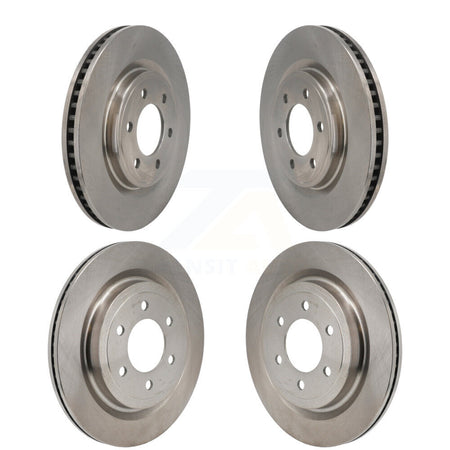 Front Rear Disc Brake Rotors Kit For Ford F-150 Lightning K8-102553