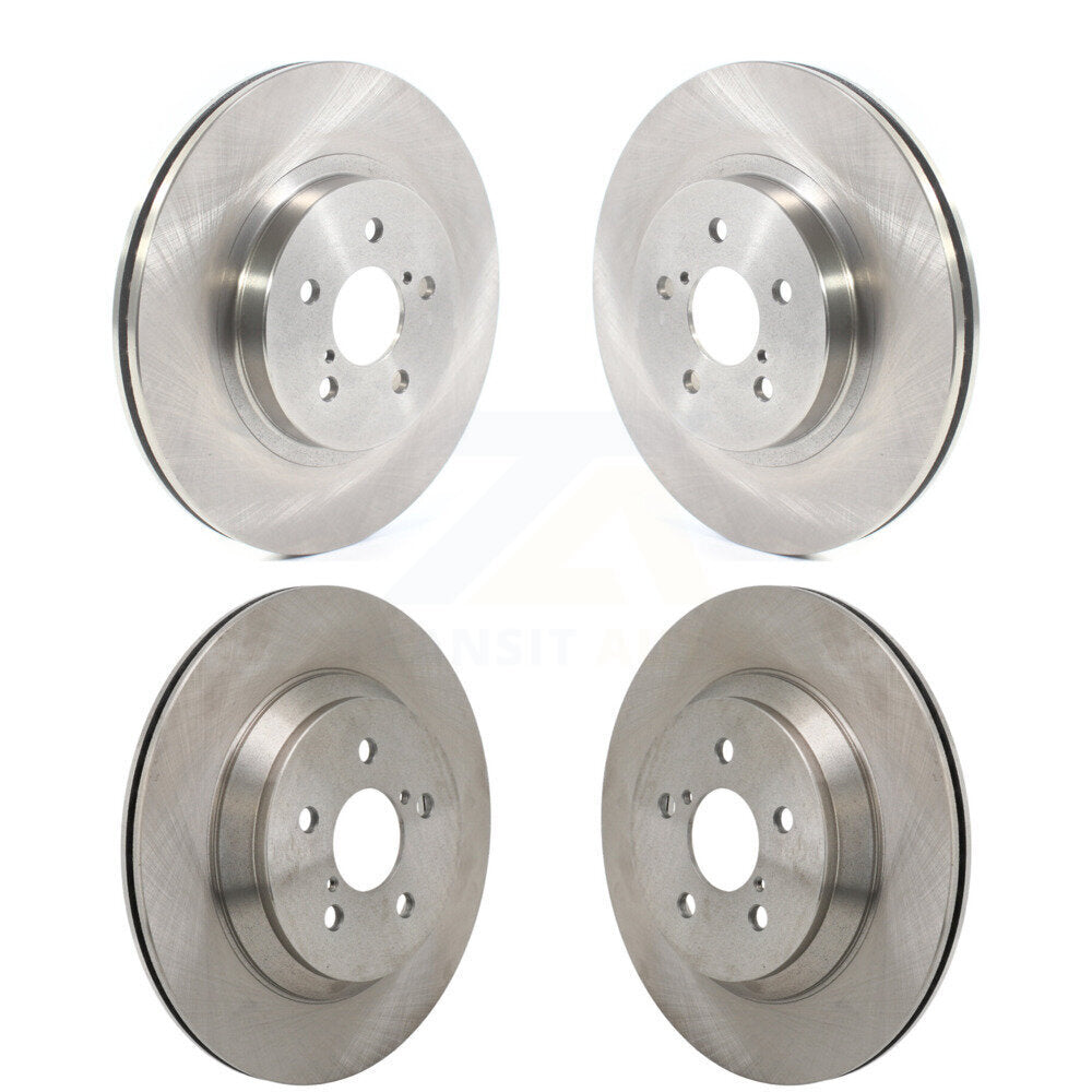 Front Rear Disc Brake Rotor Kit For 2021-2023 Subaru Crosstrek With Electric Parking K8-102556