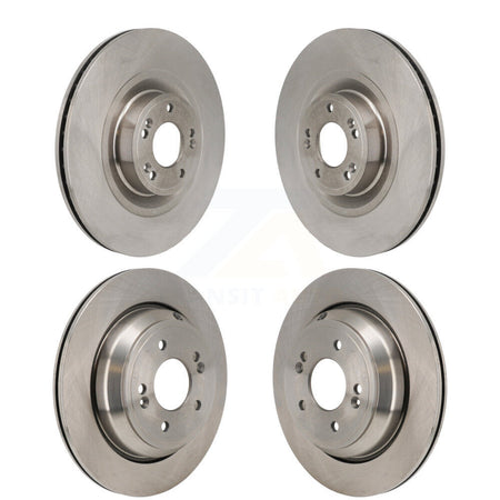 Front Rear Disc Brake Rotors Kit For Hyundai Equus Kia K900 K8-102560