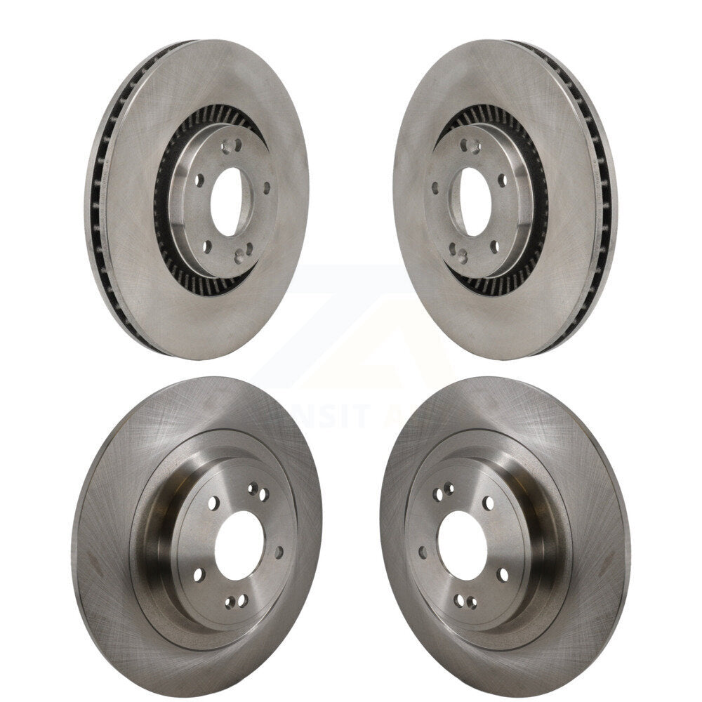 Front Rear Disc Brake Rotors Kit For 2022-2025 Kia Carnival K8-102562