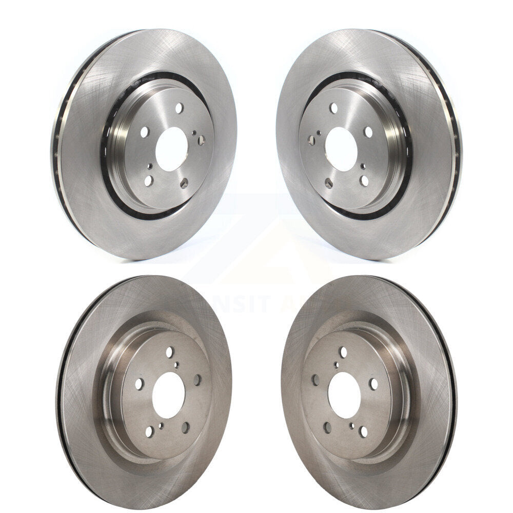Front Rear Disc Brake Rotors Kit For Lexus NX350h NX350 NX250 Toyota Crown K8-102568