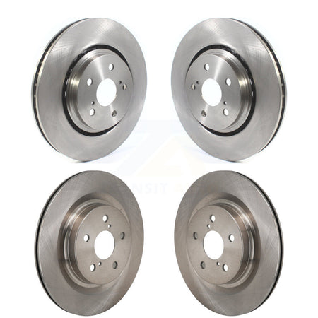 Front Rear Disc Brake Rotors Kit For Lexus NX350h NX350 NX250 Toyota Crown K8-102568