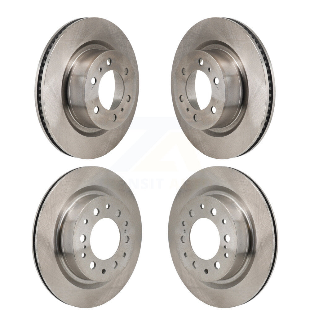 Front Rear Disc Brake Rotors Kit For Toyota Tundra Sequoia Lexus LX600 K8-102569