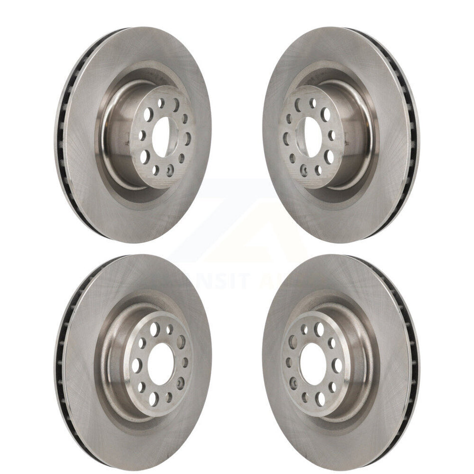 Front Rear Disc Brake Rotors Kit For Tesla S K8-102579