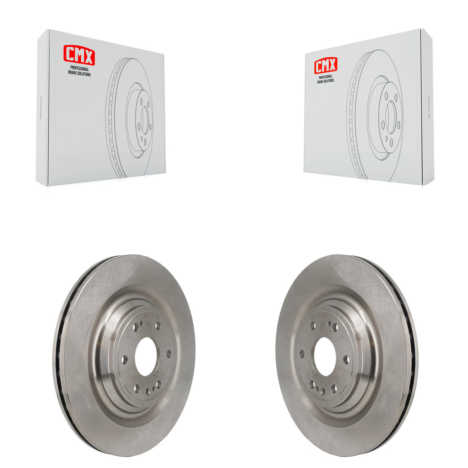 Front Brake Rotors Pair For GMC Sierra 1500 Chevrolet Silverado Tahoe Limited Cadillac LTD K8-102587