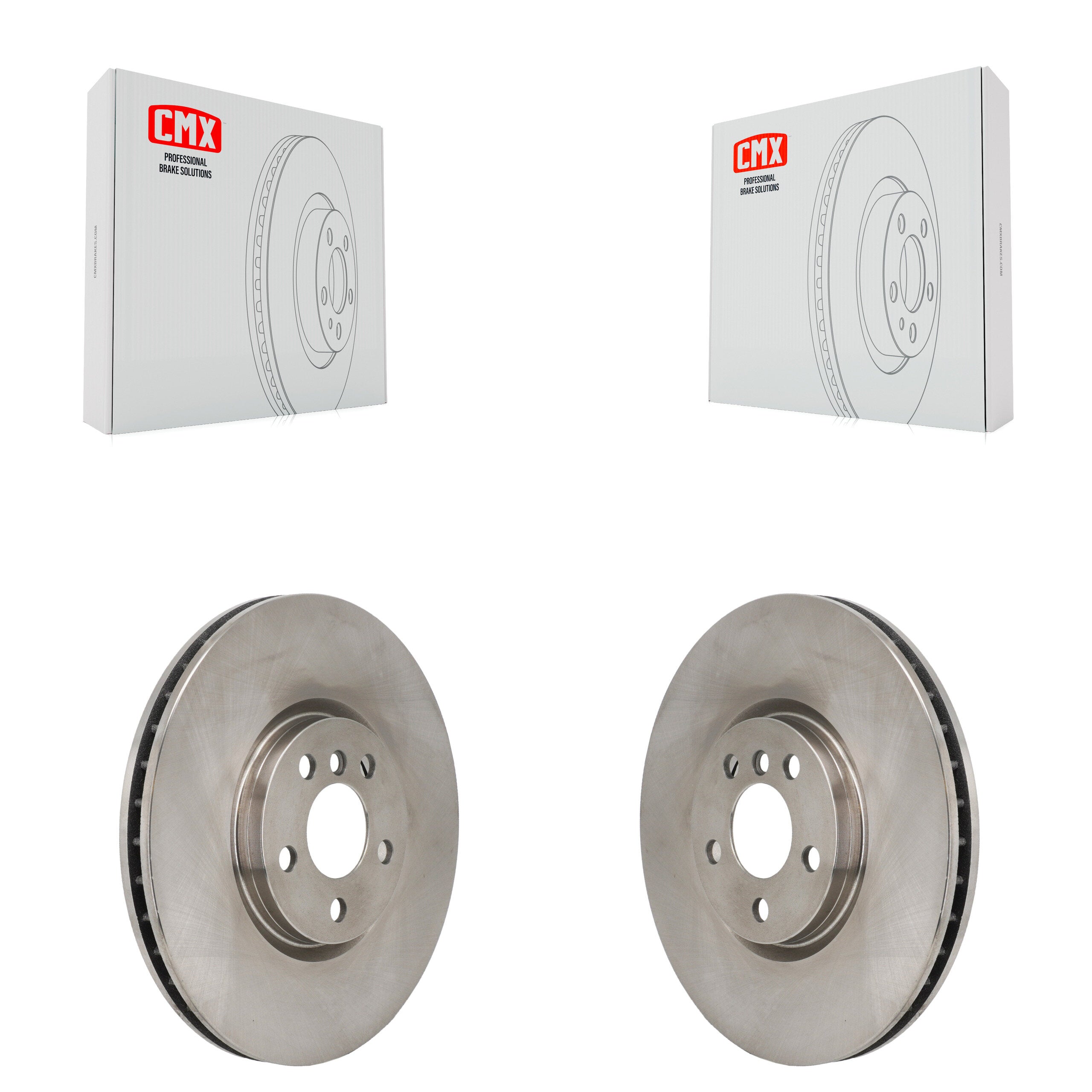 Front Disc Brake Rotors Pair For Mini Cooper Countryman Clubman K8-102589