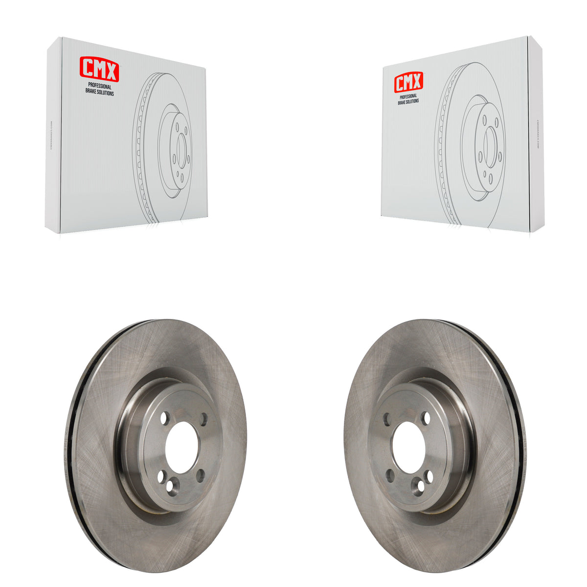 Front Disc Brake Rotors Pair For 2009-2015 Mini Cooper With 316mm Diameter Rotor K8-102591