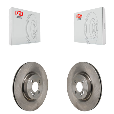 Front Disc Brake Rotors Pair For 2009-2015 Mini Cooper With 316mm Diameter Rotor K8-102591