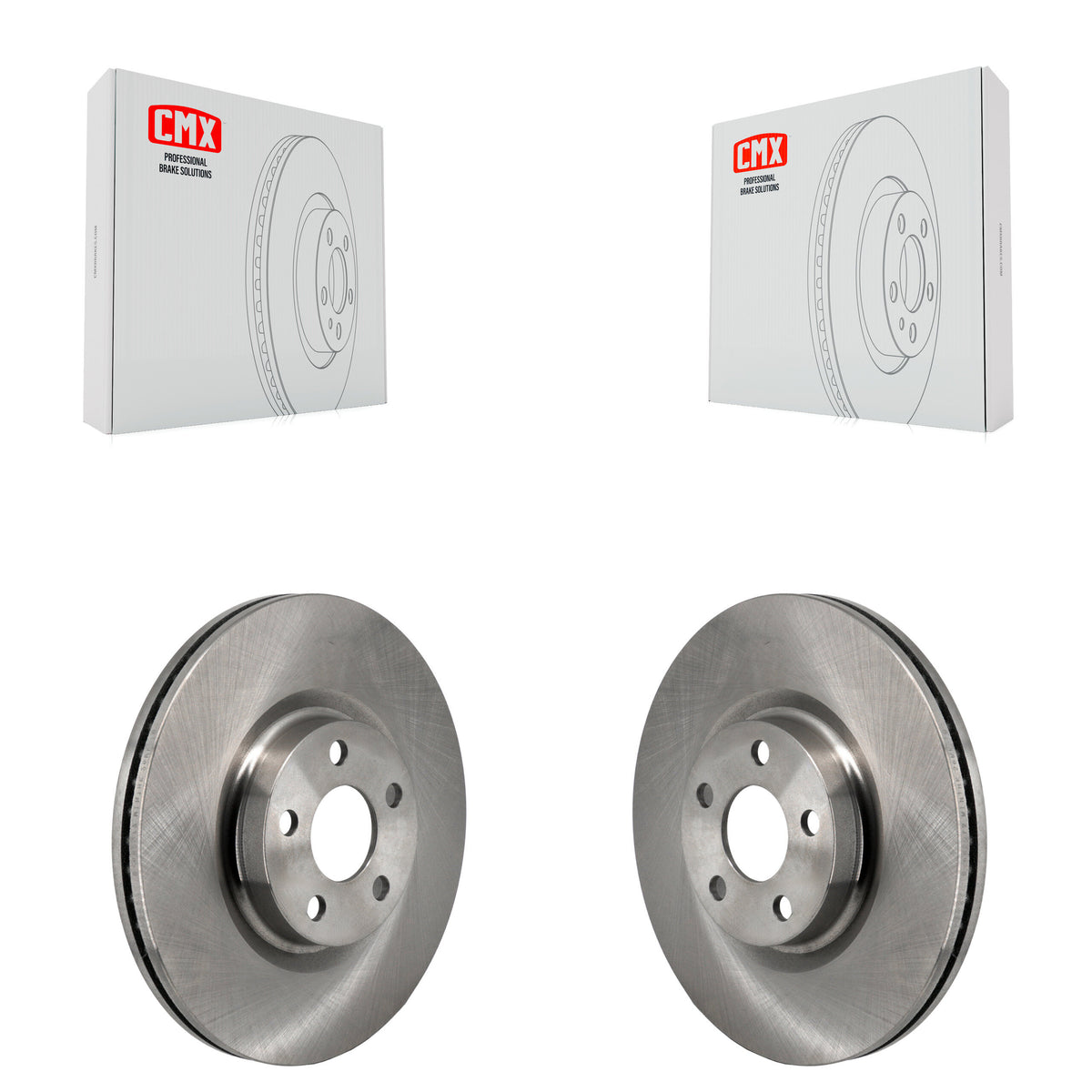 Front Disc Brake Rotors Pair For 2017-2020 Lincoln MKZ 2.0L K8-102592