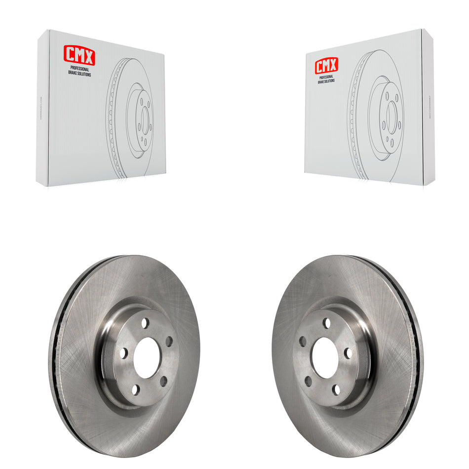 Front Disc Brake Rotors Pair For 2017-2020 Lincoln MKZ 2.0L K8-102592