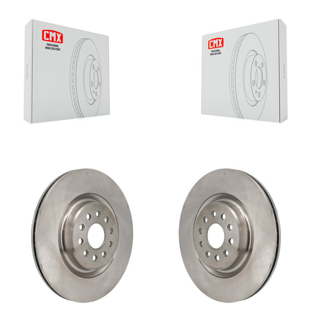 Front Brake Rotor Pair For 2022-2024 Jeep Grand Cherokee L With 390mm Diameter K8-102597