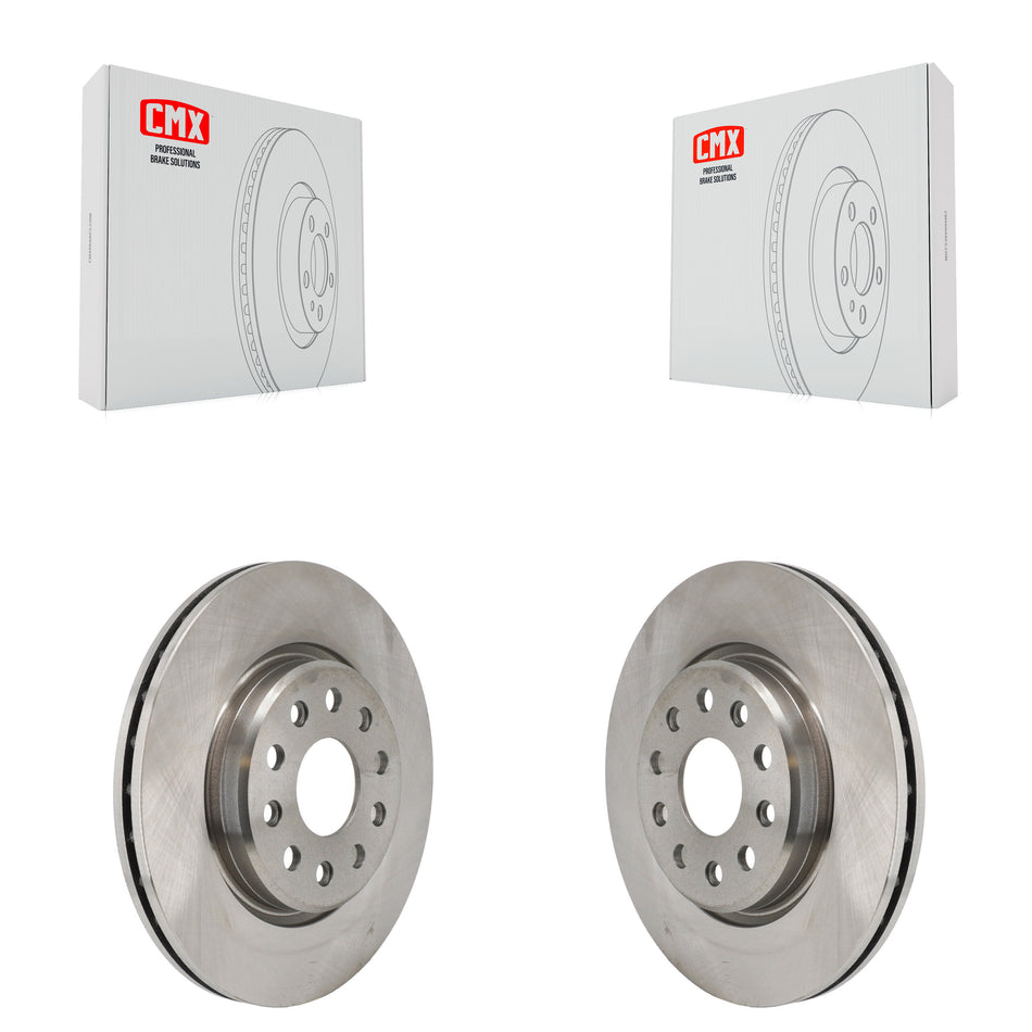 Front Disc Brake Rotors Pair For Jeep Grand Cherokee L With 354mm Diameter Rotor K8-102598