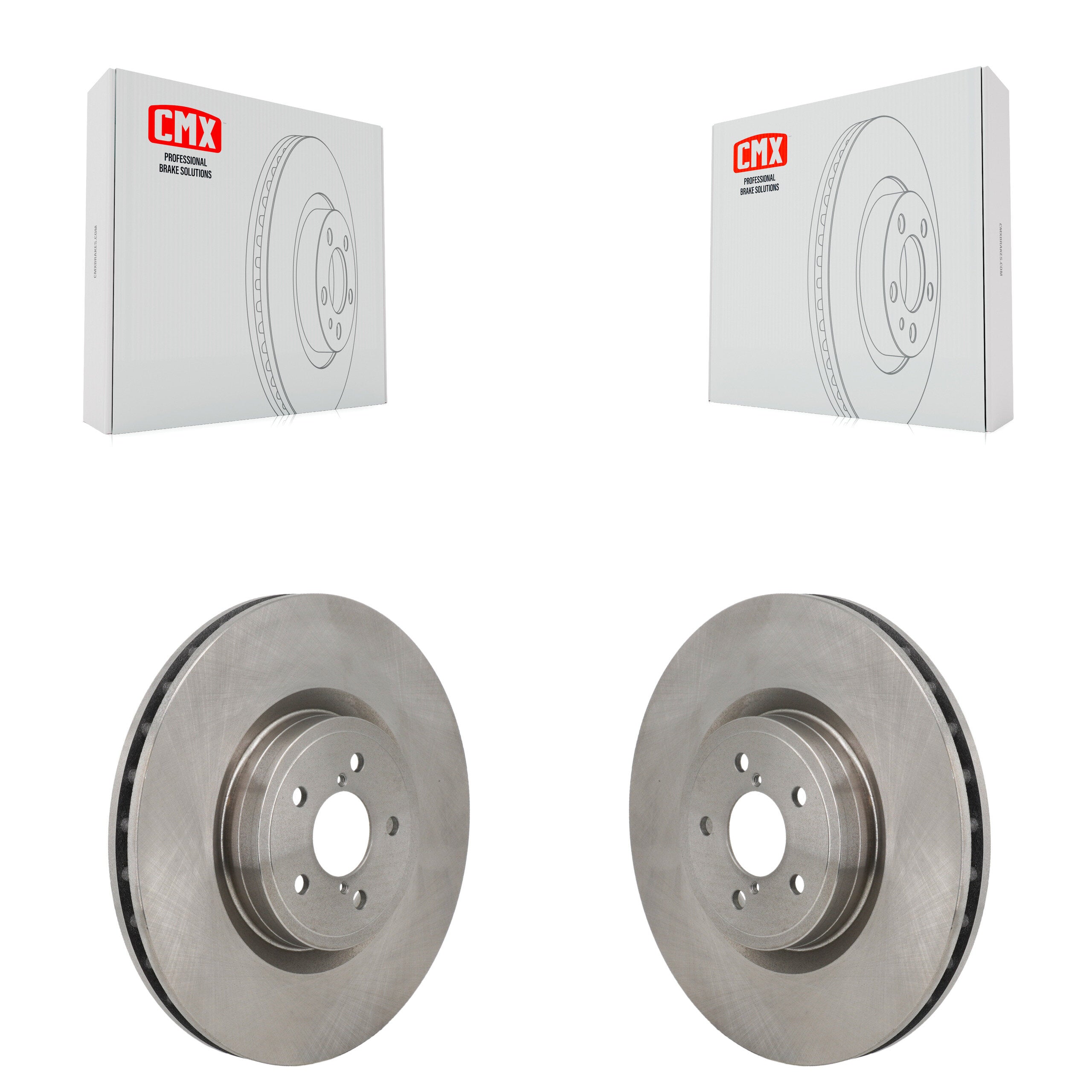 Front Disc Brake Rotors Pair For Subaru BRZ Impreza Toyota 86 K8-102599