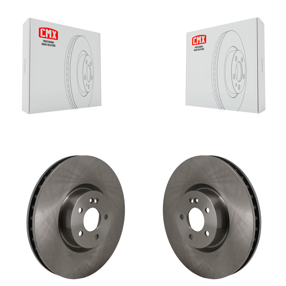 Front Brake Rotor Pair For Mercedes-Benz GLC300 C43 AMG GLC43 E450 E300 E400 E53 E350 C450 K8-102600