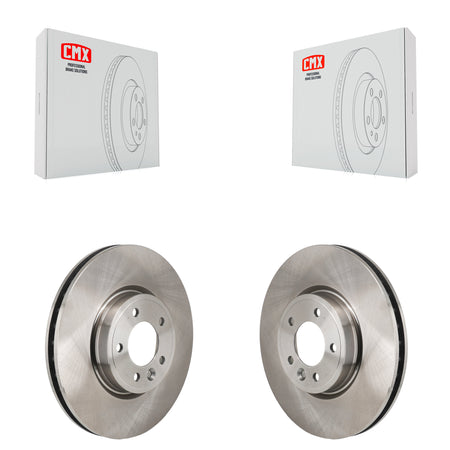 Front Disc Brake Rotors Pair For Land Rover Range Sport Discovery K8-102601