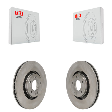 Front Disc Brake Rotors Pair For 2022-2025 Kia Carnival K8-102604