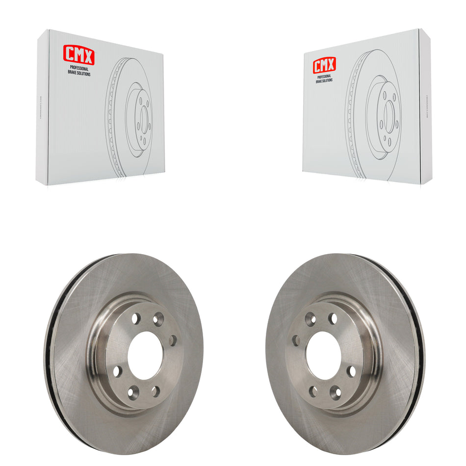 Front Disc Brake Rotors Pair For Smart Fortwo EQ fortwo Forfour K8-102607