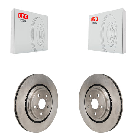 Front Disc Brake Rotors Pair For Toyota Highlander Lexus RX350 RX350h K8-102612