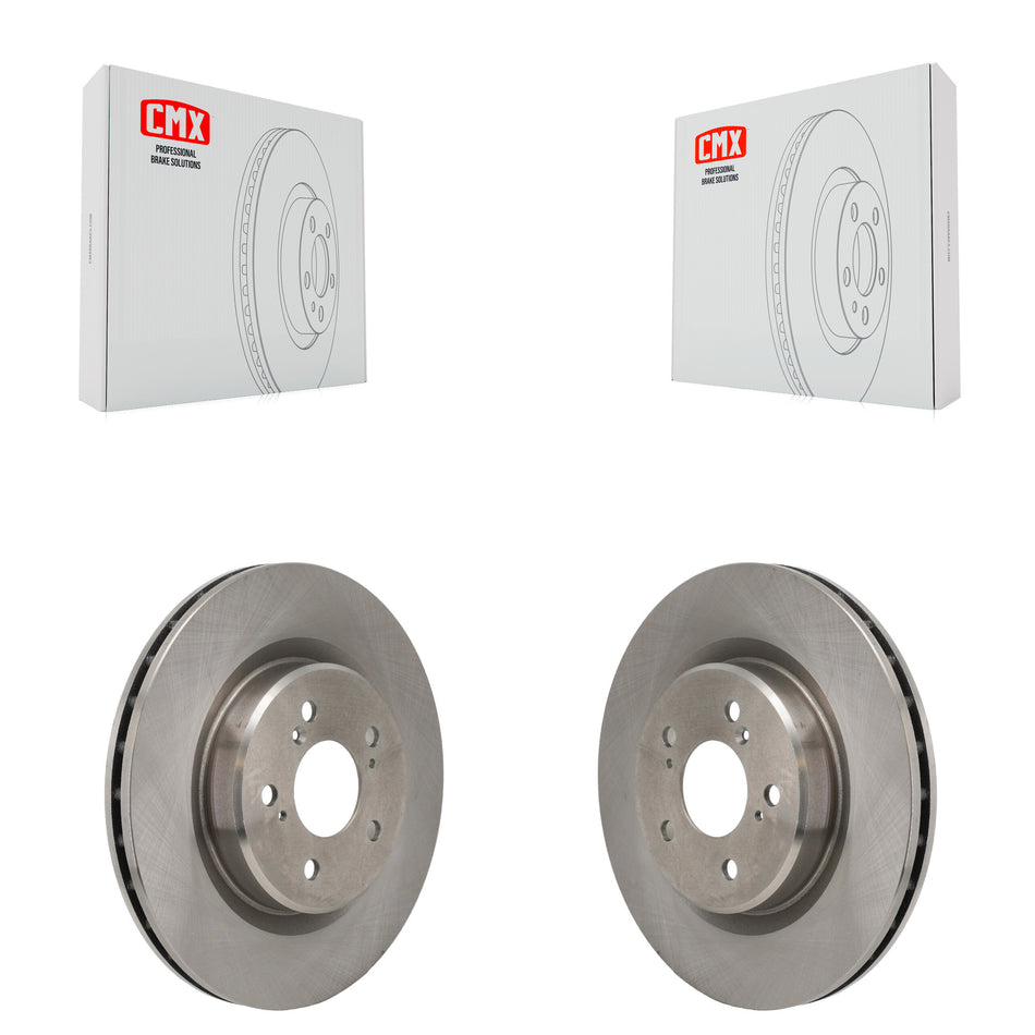 Front Disc Brake Rotors Pair For 2021-2023 Acura TLX 2.0L K8-102613