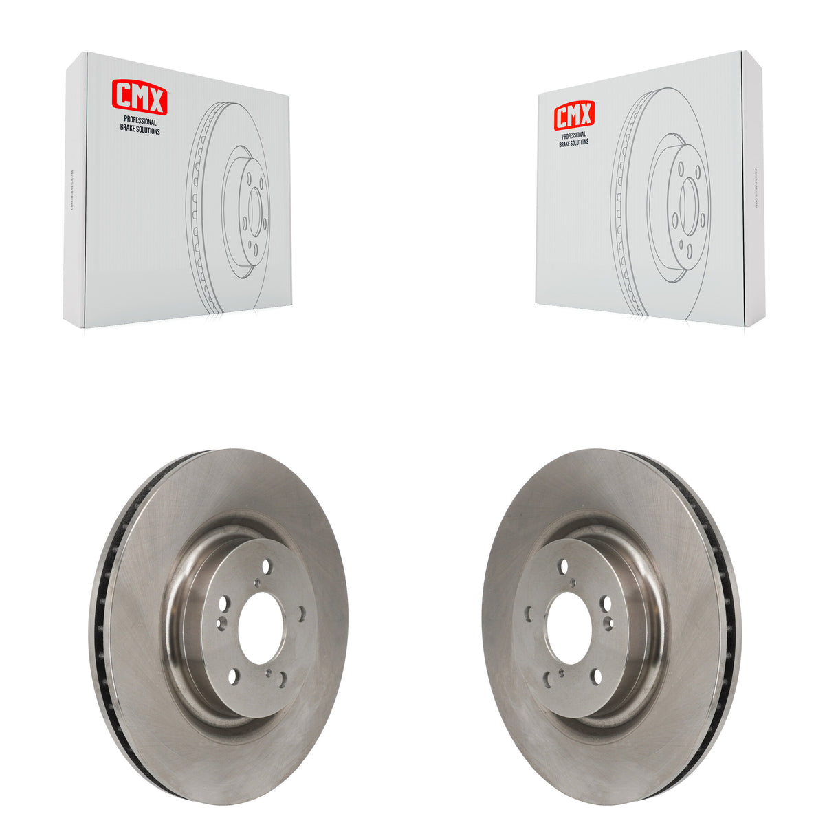 Front Disc Brake Rotors Pair For Acura MDX Honda Pilot K8-102615
