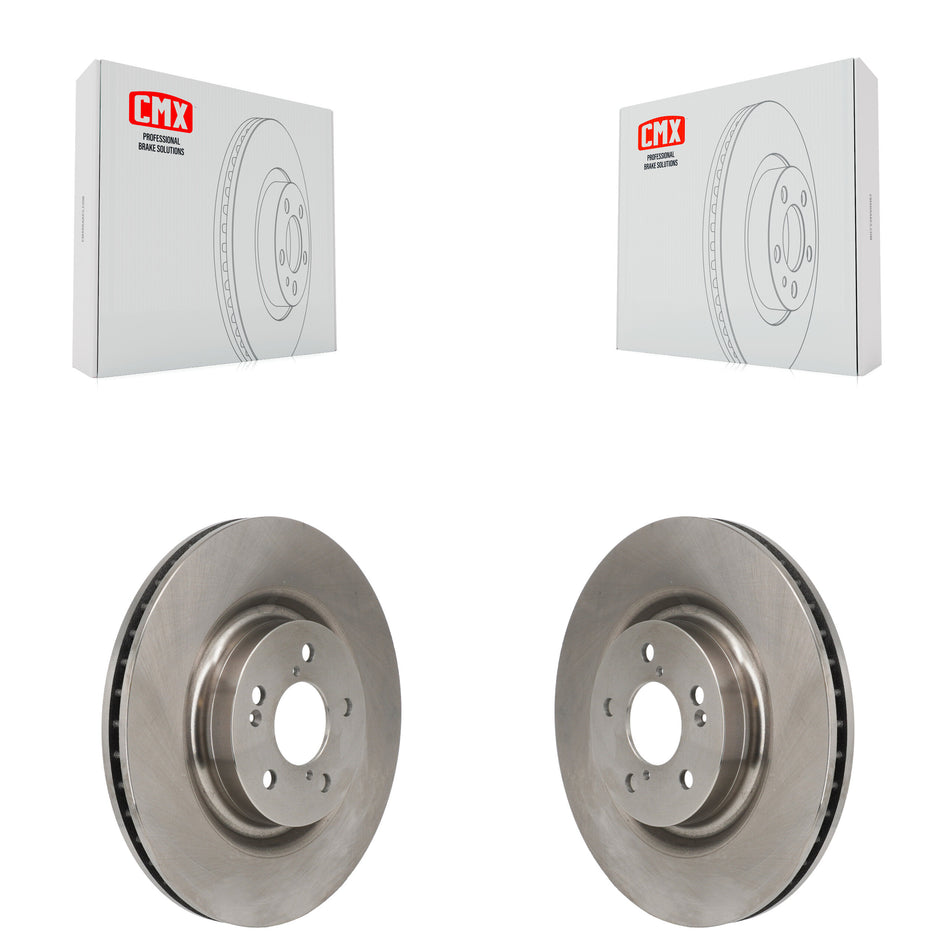 Front Disc Brake Rotors Pair For Acura MDX Honda Pilot K8-102615