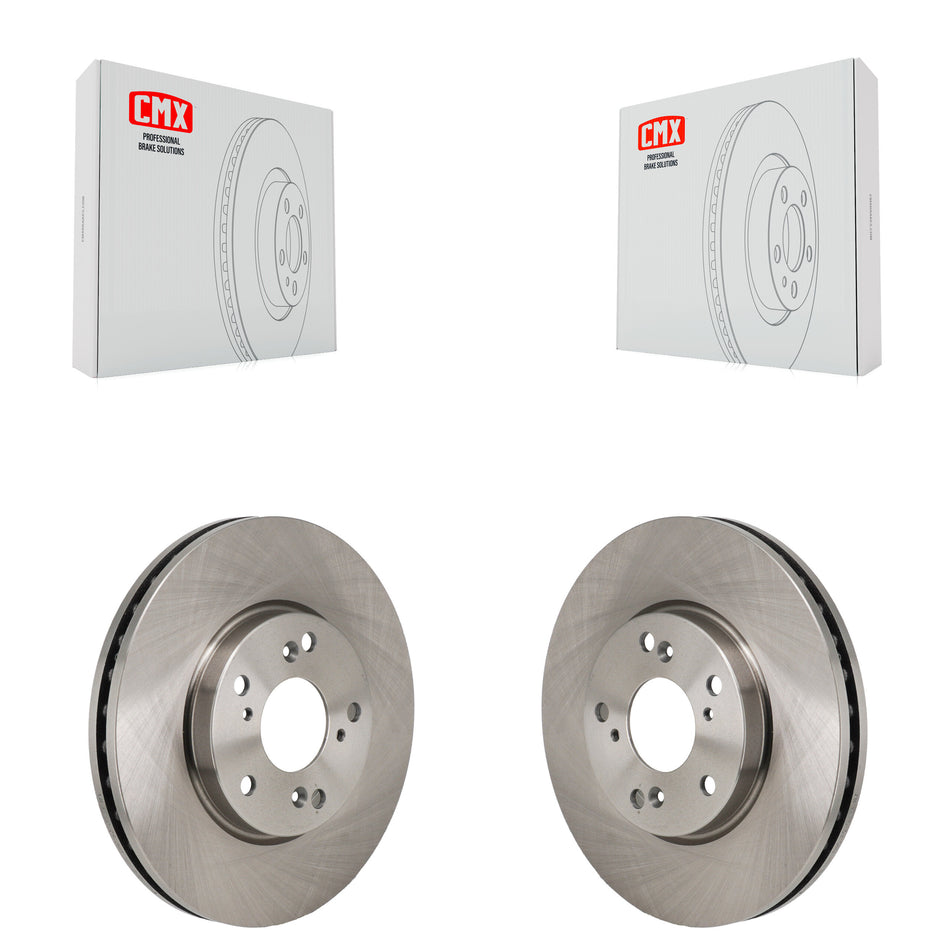 Front Disc Brake Rotors Pair For 2017-2021 Honda Clarity K8-102623