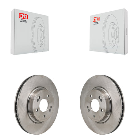 Front Disc Brake Rotors Pair For Genesis G70 Kia Stinger K8-102625