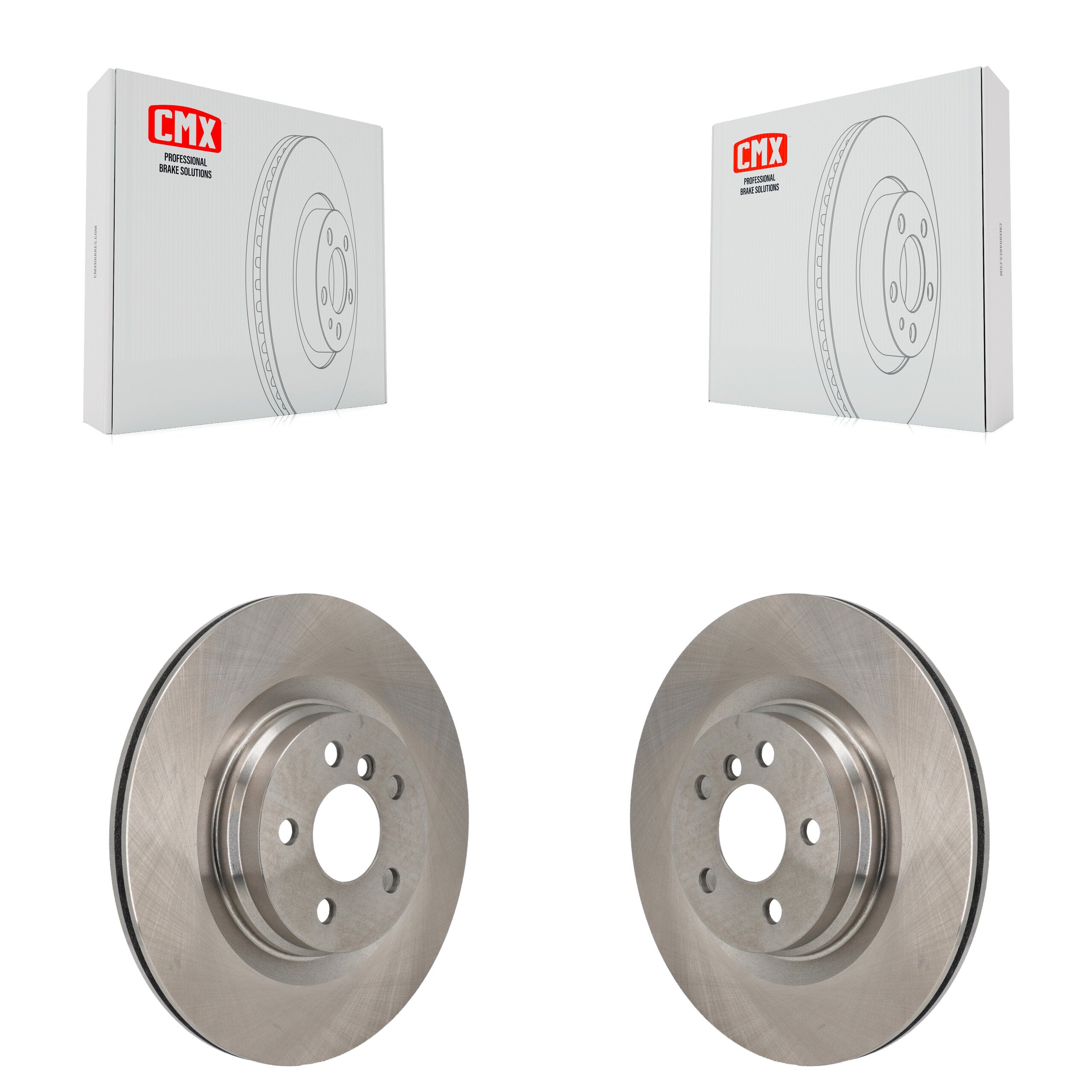 Rear Brake Rotors Pair For Mini Cooper Countryman BMW X2 M235i xDrive Gran Coupe Clubman K8-102630