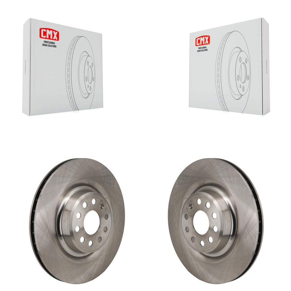 Rear Disc Brake Rotors Pair For Tesla S K8-102632