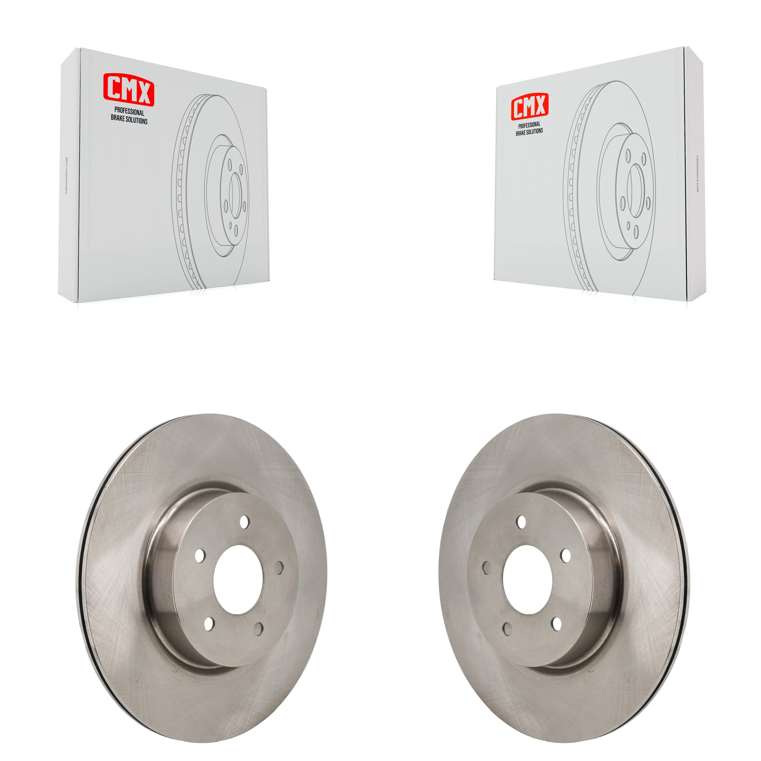 Rear Disc Brake Rotors Pair For Mitsubishi Outlander Nissan Pathfinder INFINITI QX60 ARIYA K8-102639