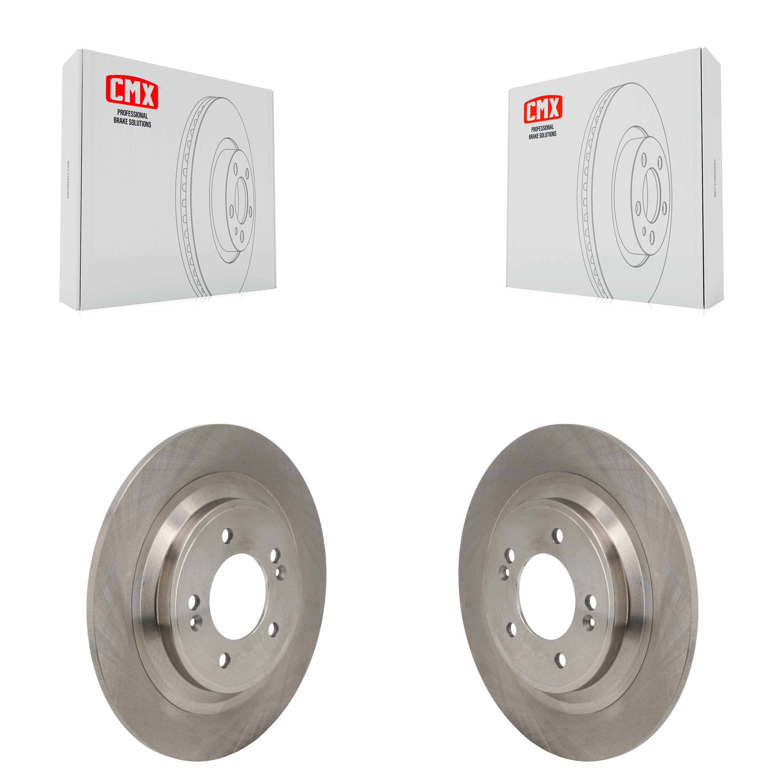 Rear Disc Brake Rotors Pair For Hyundai Tucson Kia Sportage Kona Electric K8-102640