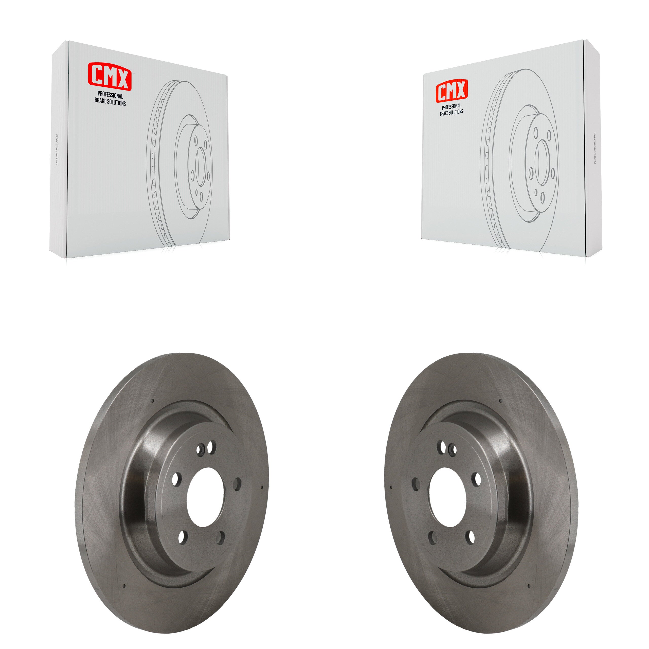 Rear Disc Brake Rotors Pair For Mercedes-Benz GLB250 GLA250 CLA250 EQB 350 300 K8-102642