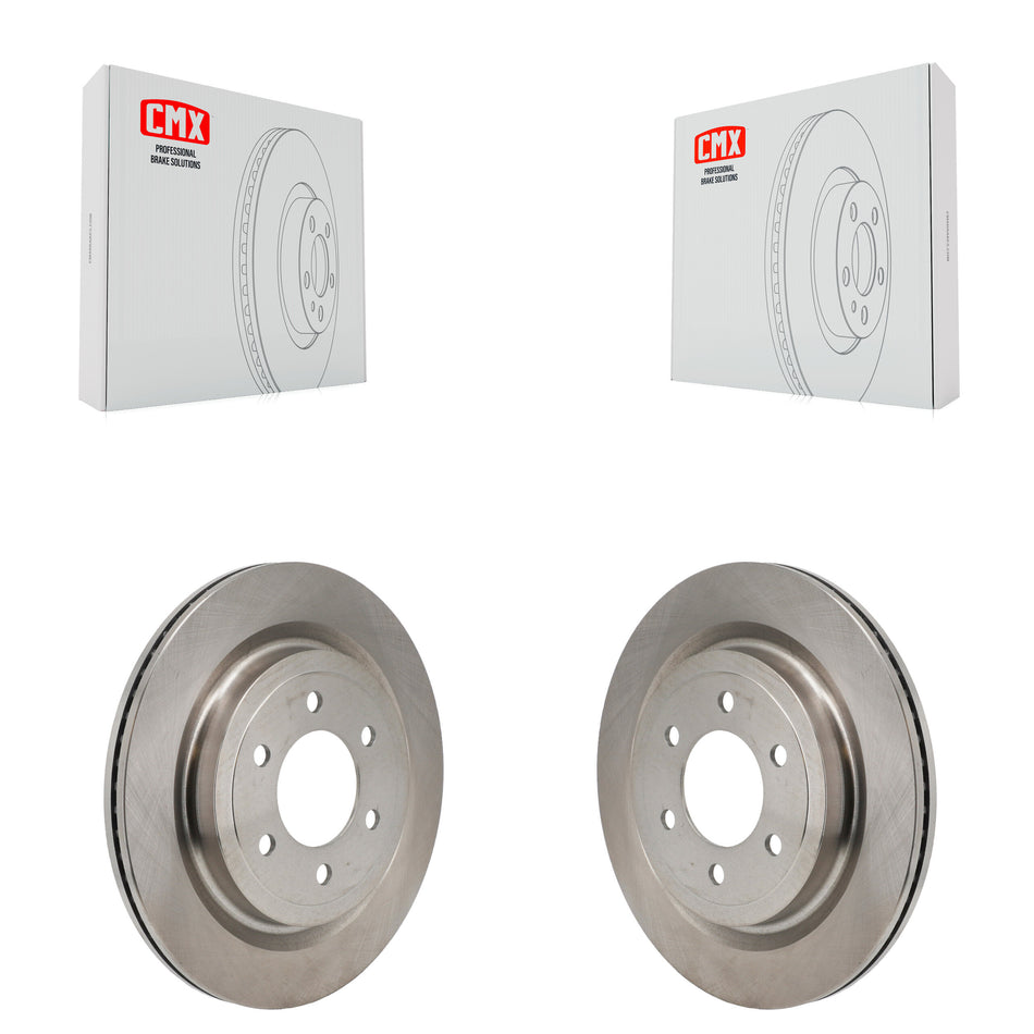 Rear Disc Brake Rotors Pair For Ford F-150 Lightning K8-102643