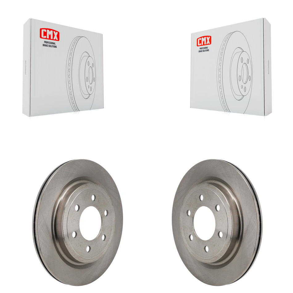 Rear Disc Brake Rotors Pair For Ford F-150 Lightning Expedition Lincoln Navigator K8-102644