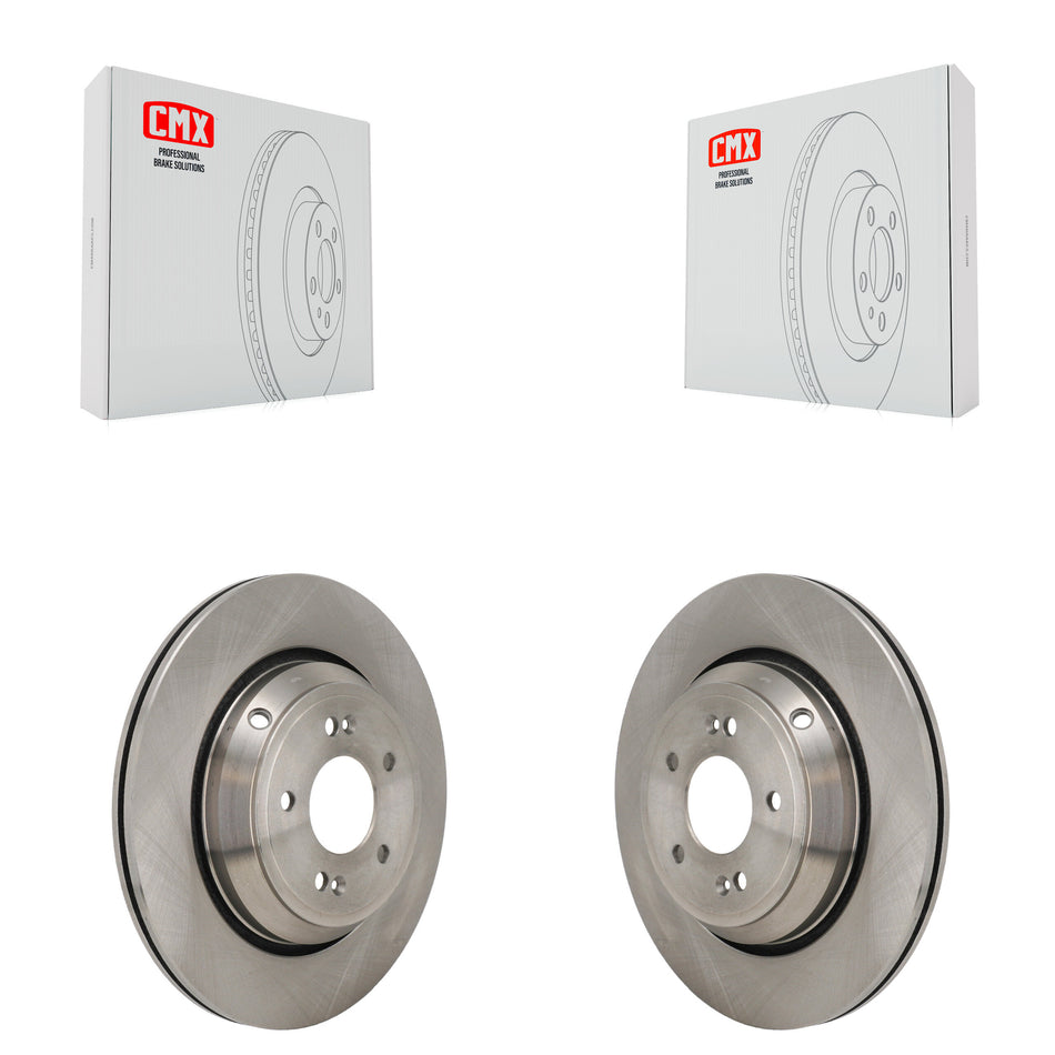 Rear Disc Brake Rotors Pair For Genesis G70 Kia Stinger G80 K8-102649