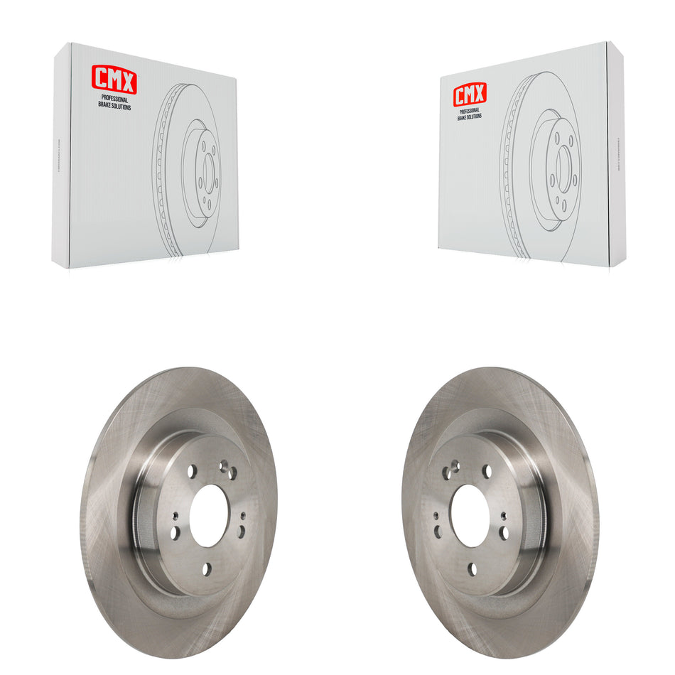 Rear Disc Brake Rotors Pair For 2021-2023 Acura TLX K8-102652