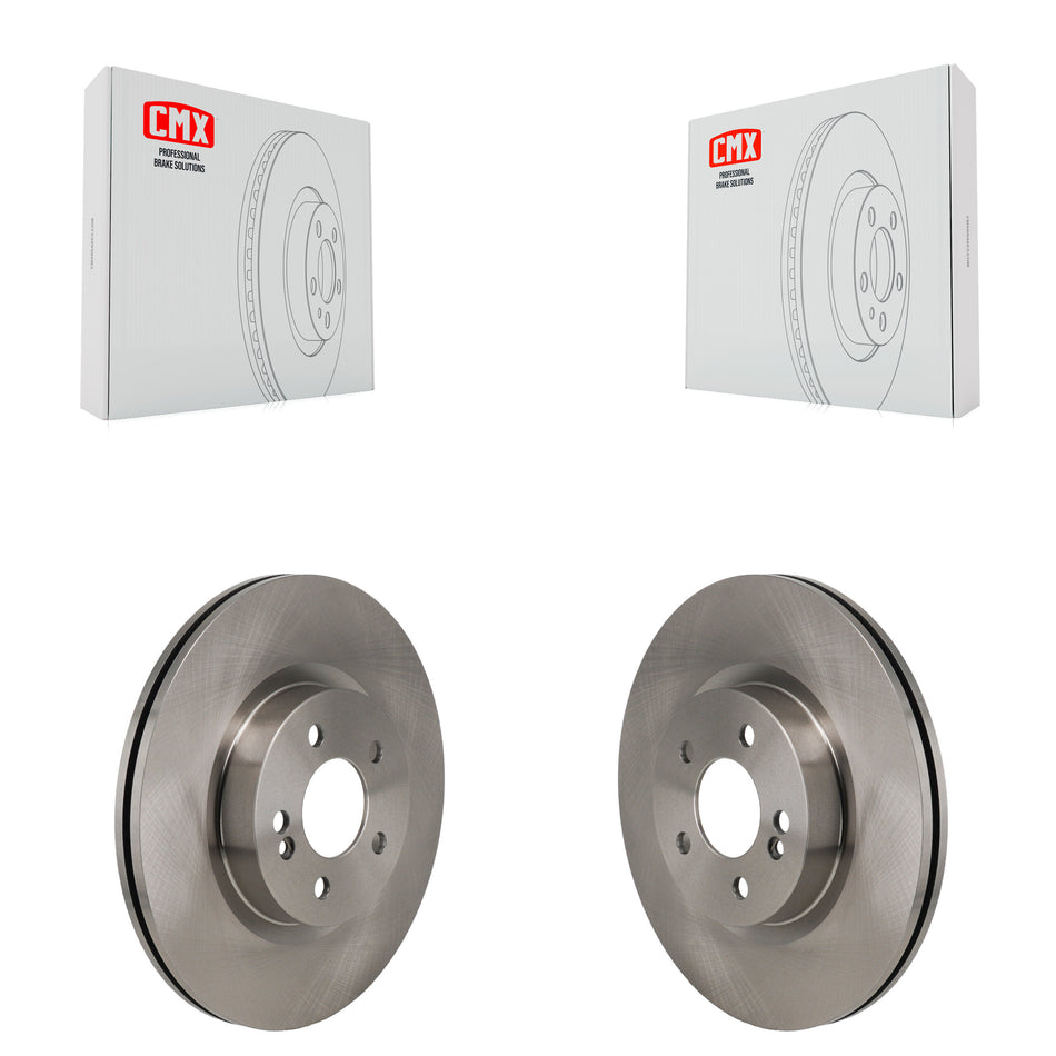 Rear Disc Brake Rotors Pair For Mercedes-Benz GLC300 C43 AMG GLC43 C450 GLC350e K8-102657