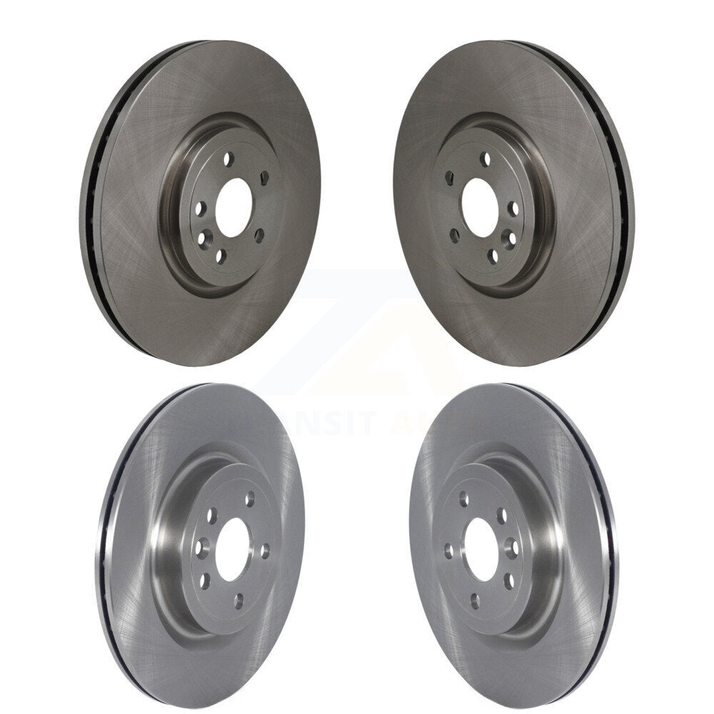 Front Rear Disc Brake Rotors Kit For Jaguar F-Pace I-Pace K8-102683