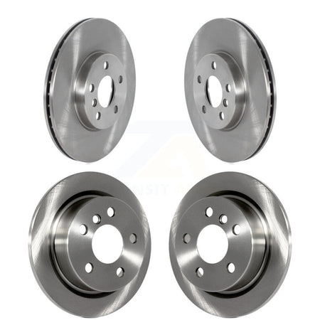 Front Rear Disc Brake Rotors Kit For 2022-2023 Mini Cooper S with GAS engine K8-102689