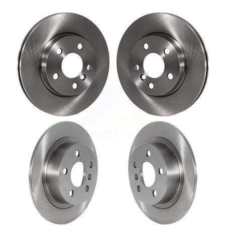Front Rear Brake Rotors Kit For 2022-2023 Mini Cooper SE with BATTERY EV (EV BEV) engine K8-102690