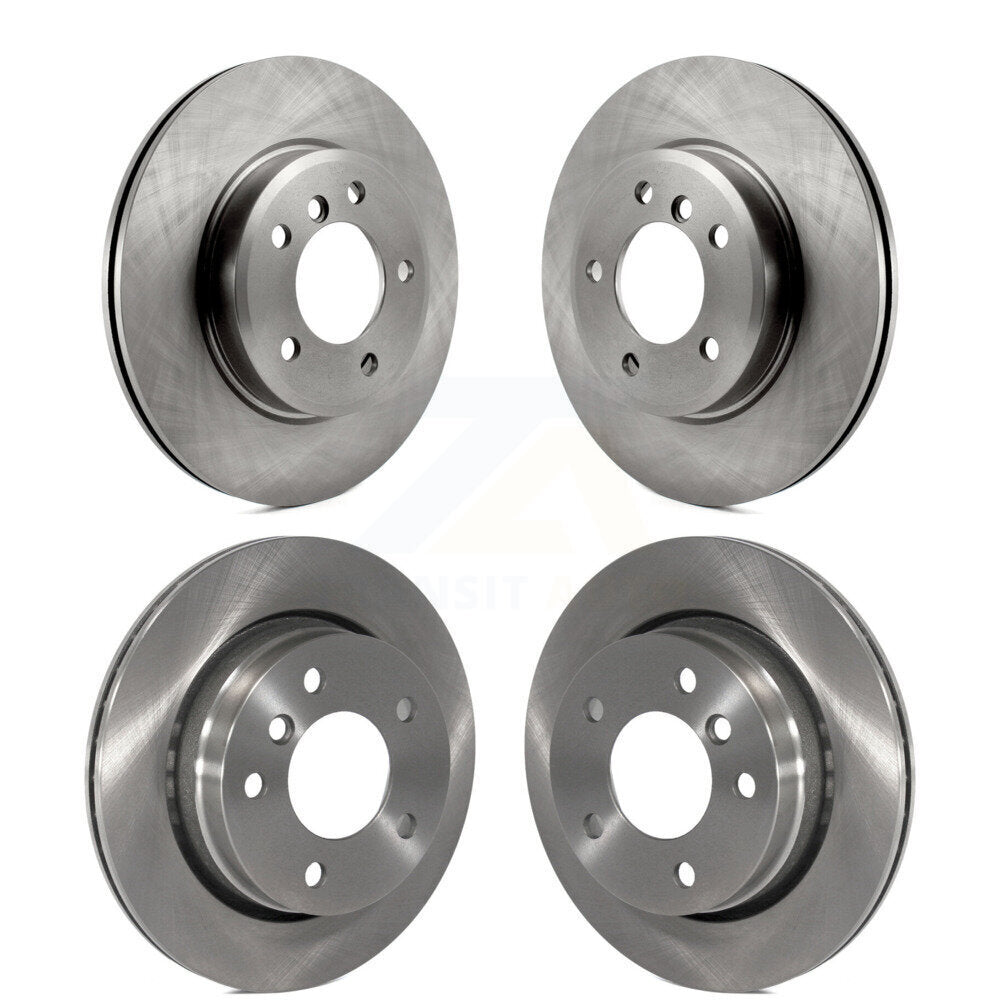 Front Rear Brake Rotors Kit For 1998-1999 BMW 328i Sedan With 276mm Diameter Rotor K8-102693